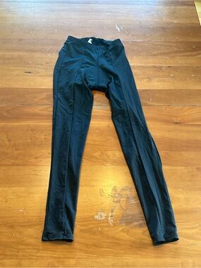 Black Padded Cycling Leggings